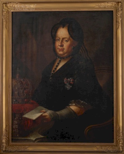 Autor nieznany Portret cesarzowej Marii Teresy Habsburg jako wdowy