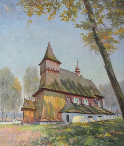 CHRZANOWSKI Antoni Kościół Św. Kingi w Rajbrocie (1937)