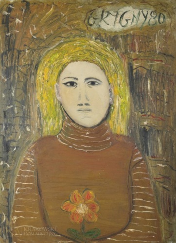 GRYGNY Władysław Portrety (obraz dwustronny) (1978-1980)