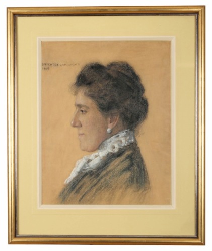 RYCHTER-JANOWSKA Bronisława Portret Anny (1906)