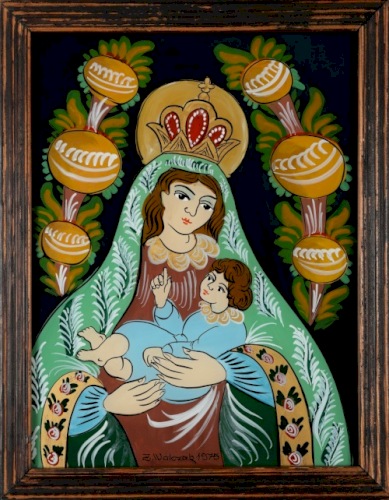 WALCZAK Zdzisław Piękna Madonna (1975)